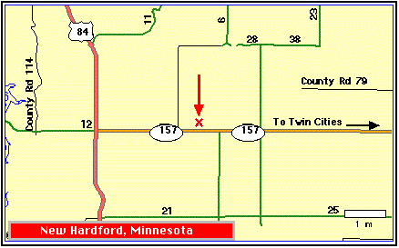 New Hartford Area Map